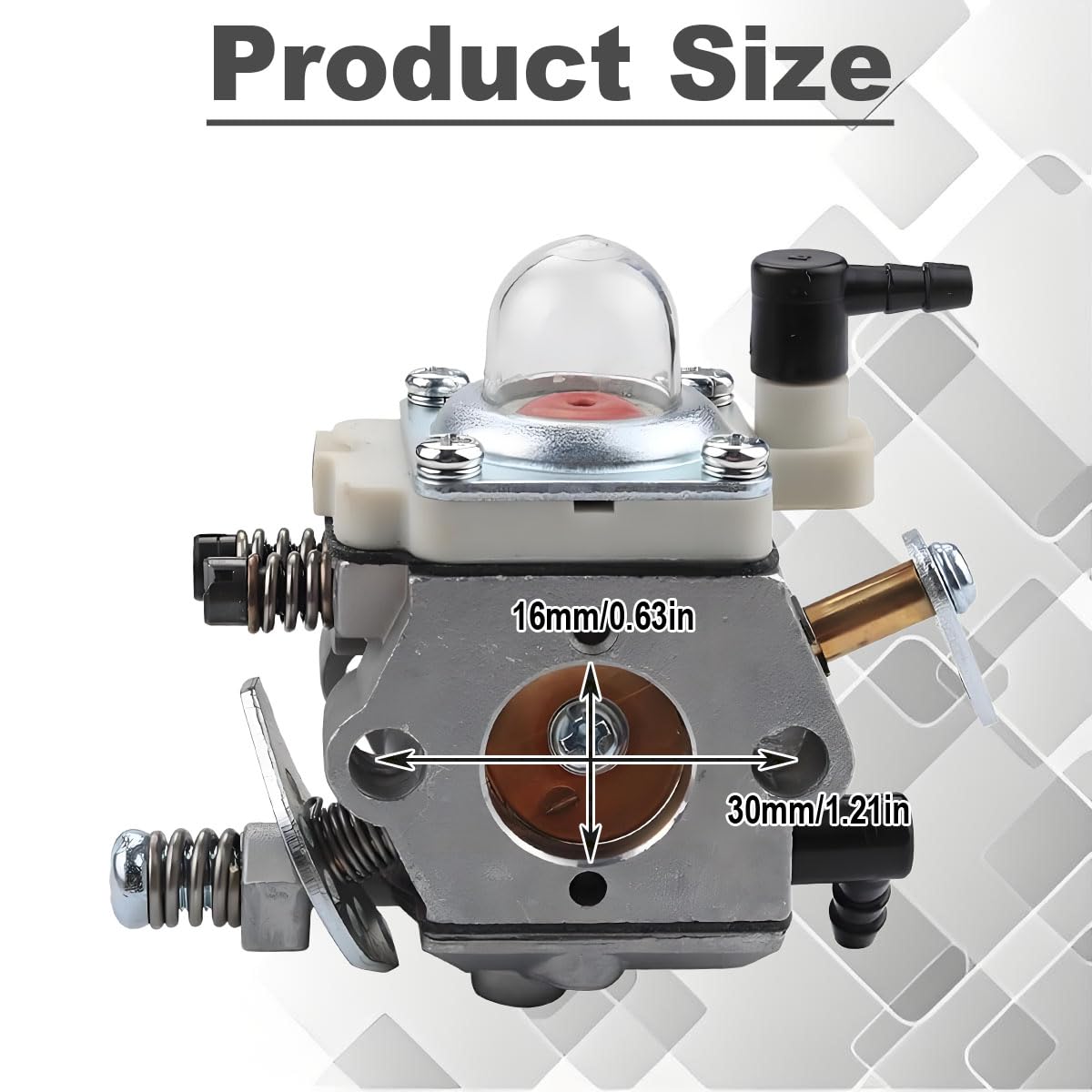 Kit carburateur WT-990 pour Walbro WT-771 WT-813 WT-990-1 pour Zenoah G23LH G230RC G260RC G231PUH G260PUH G260PU pour Baja 5B 5T 5SC et la plupart des voitures RC à l'échelle 1/5 575655001