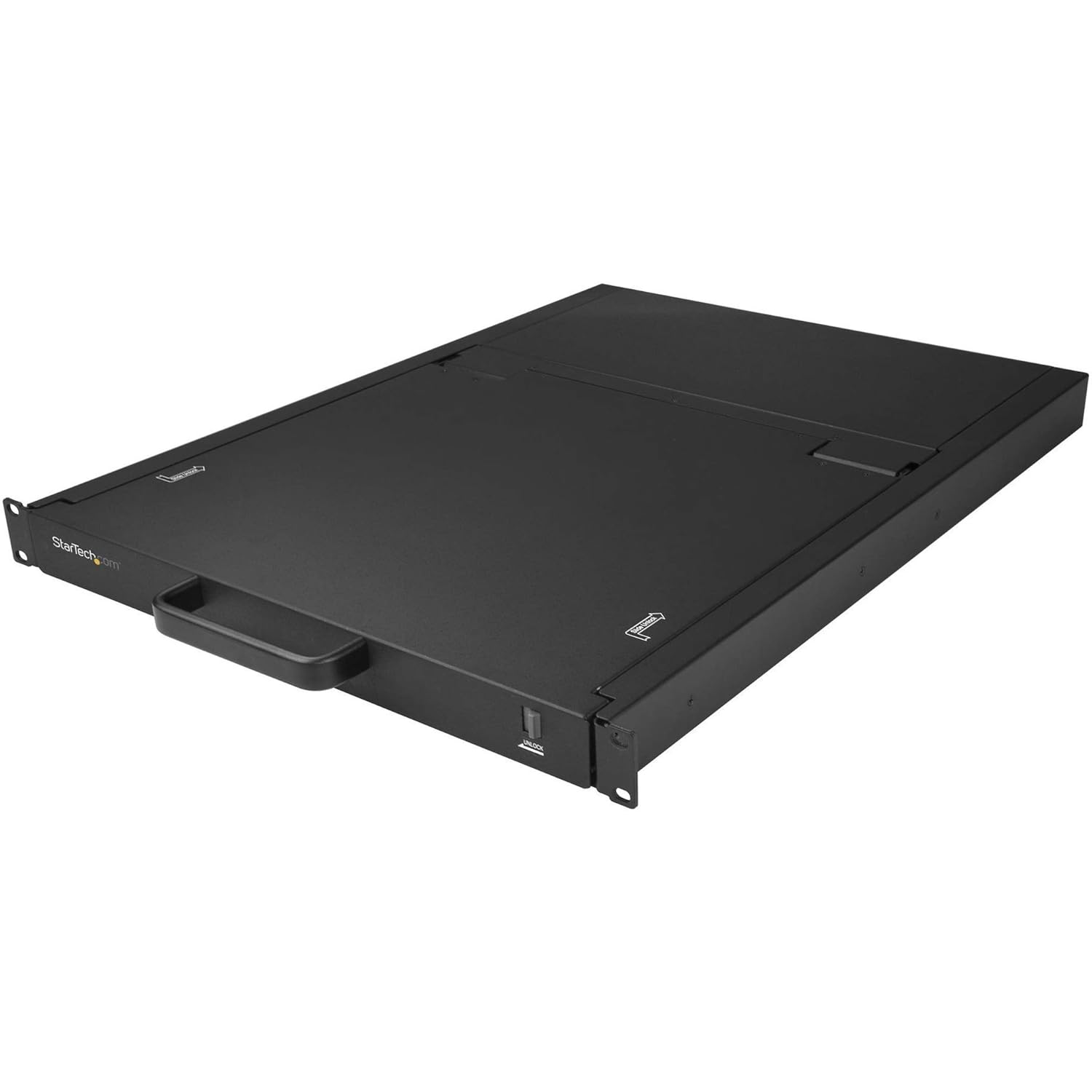 StarTech.com 8 Port Rackmount KVM Console w/ 6ft Cables - Integrated KVM Switch w/ 19" LCD Monitor - Fully Featured 1U LCD KVM Drawer- OSD KVM - Durable 50,000 MTBF - USB + VGA Support (RKCONS1908K)