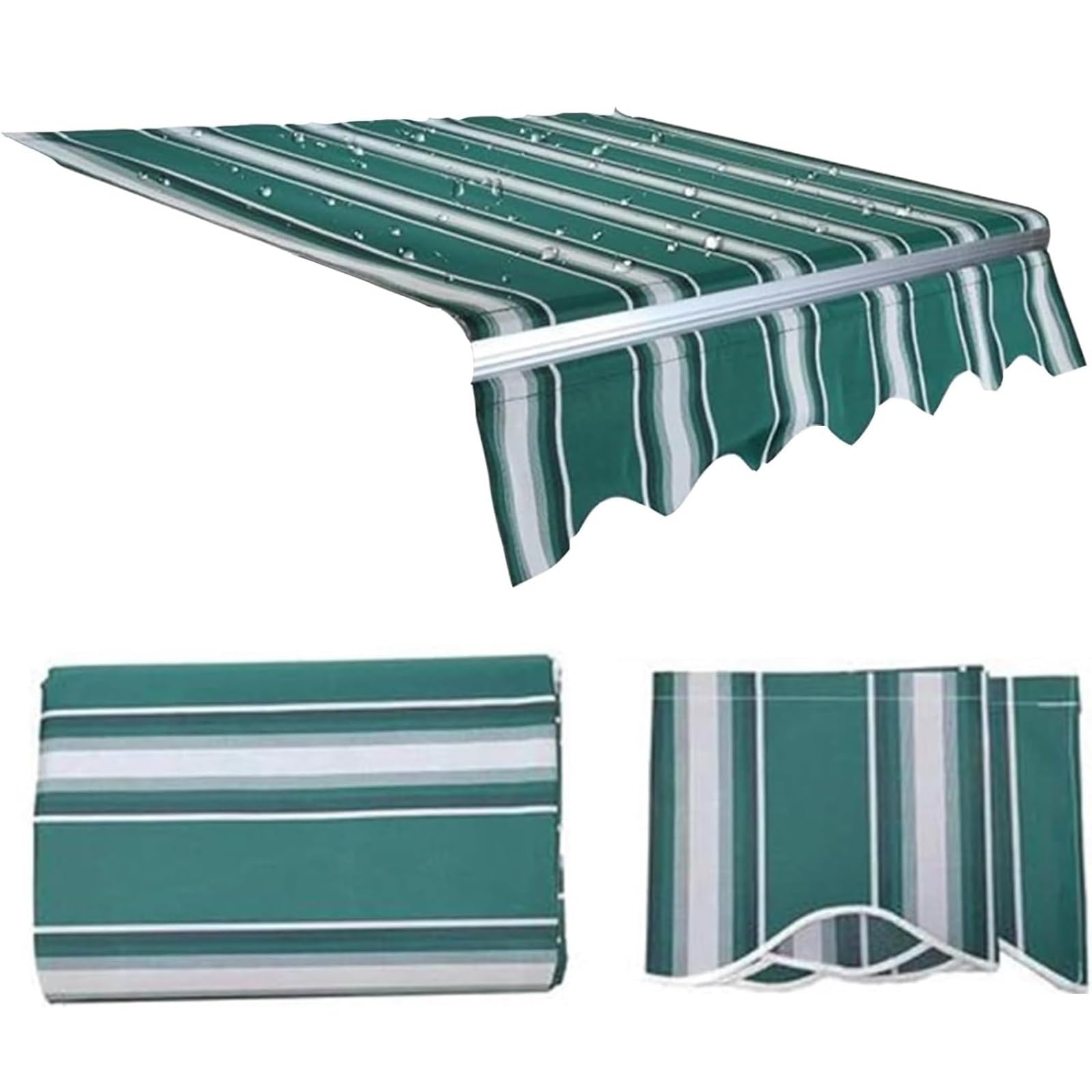 Store banne Toile de Remplacement en Tissu for auvent de Patio, auvent d'ombrage imperméable for Pare-Soleil, auvent de Portes 1㎡ auvent(13㎡)