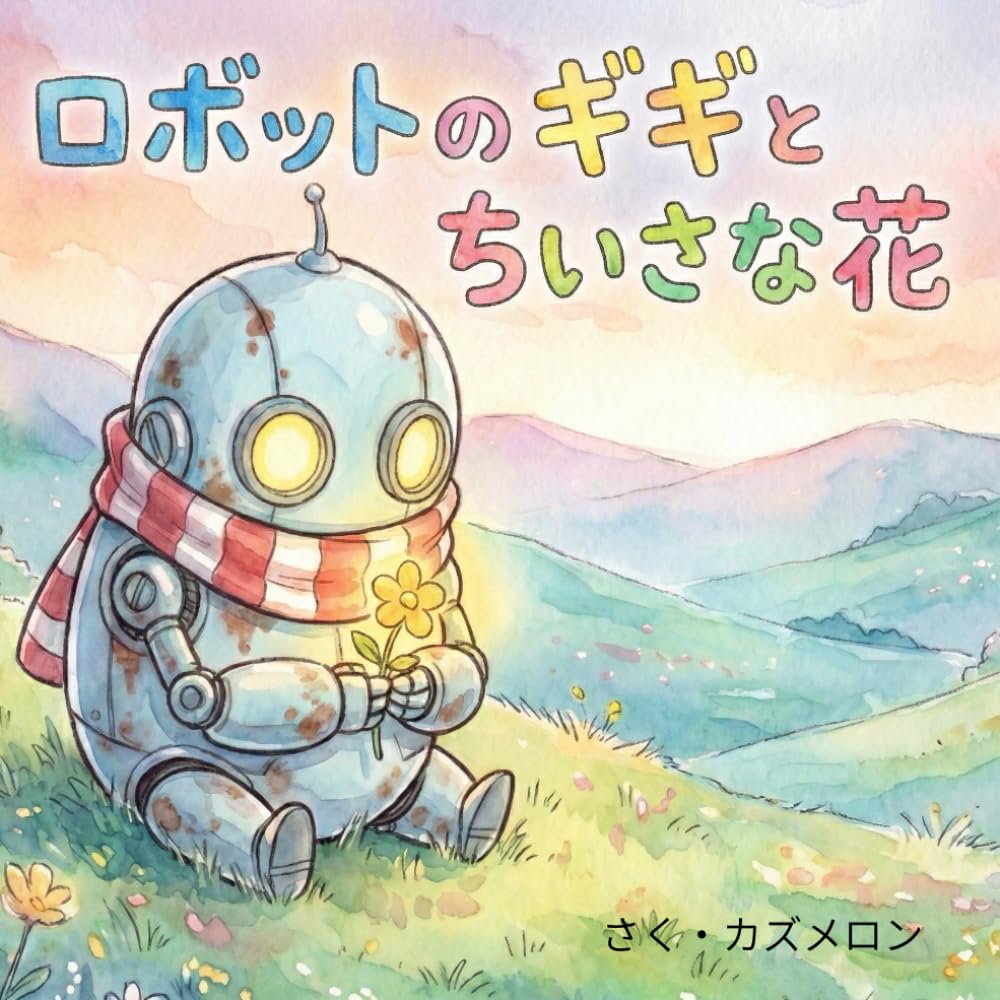 ロボットのギギと小さな花【絵本】: わすれ去られた町で見つけた「こころ」の物語
