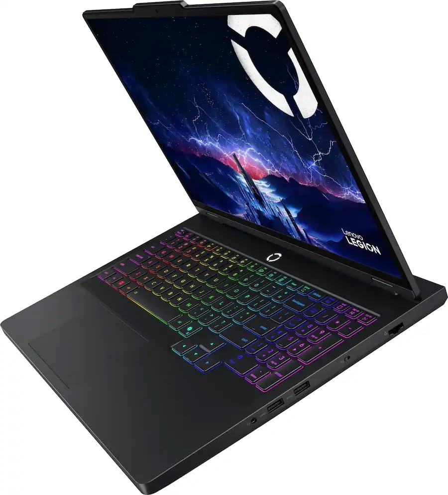 Image of Lenovo Legion Pro 5i Gaming Laptop - Intel Core Ultra 9 275HX - 16 inch WQXGA OLED 165Hz - NVIDIA GeForce RTX 5070 - 32GB RAM 1TB SSD - Backlit KB Wi-Fi7 Win11 - Eclipse Black - w /2TB USB Drive, W /GaLiMu