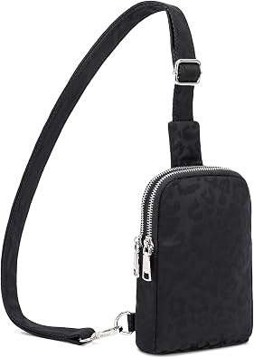 Nylon Crossbody Sling Bags for Women Small Cross Body Fanny Pack