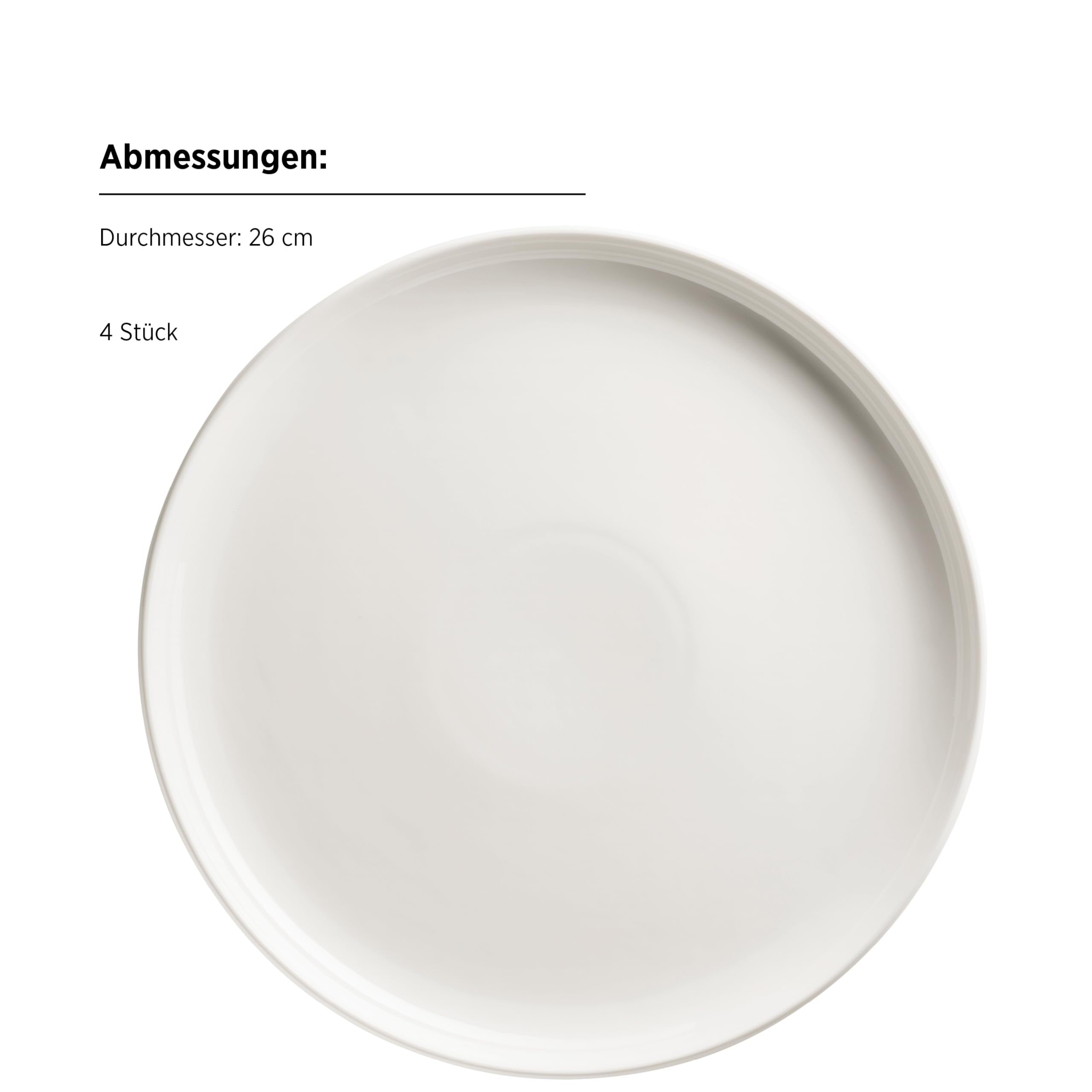 MÄSER Tellerset, Porzellan Taya