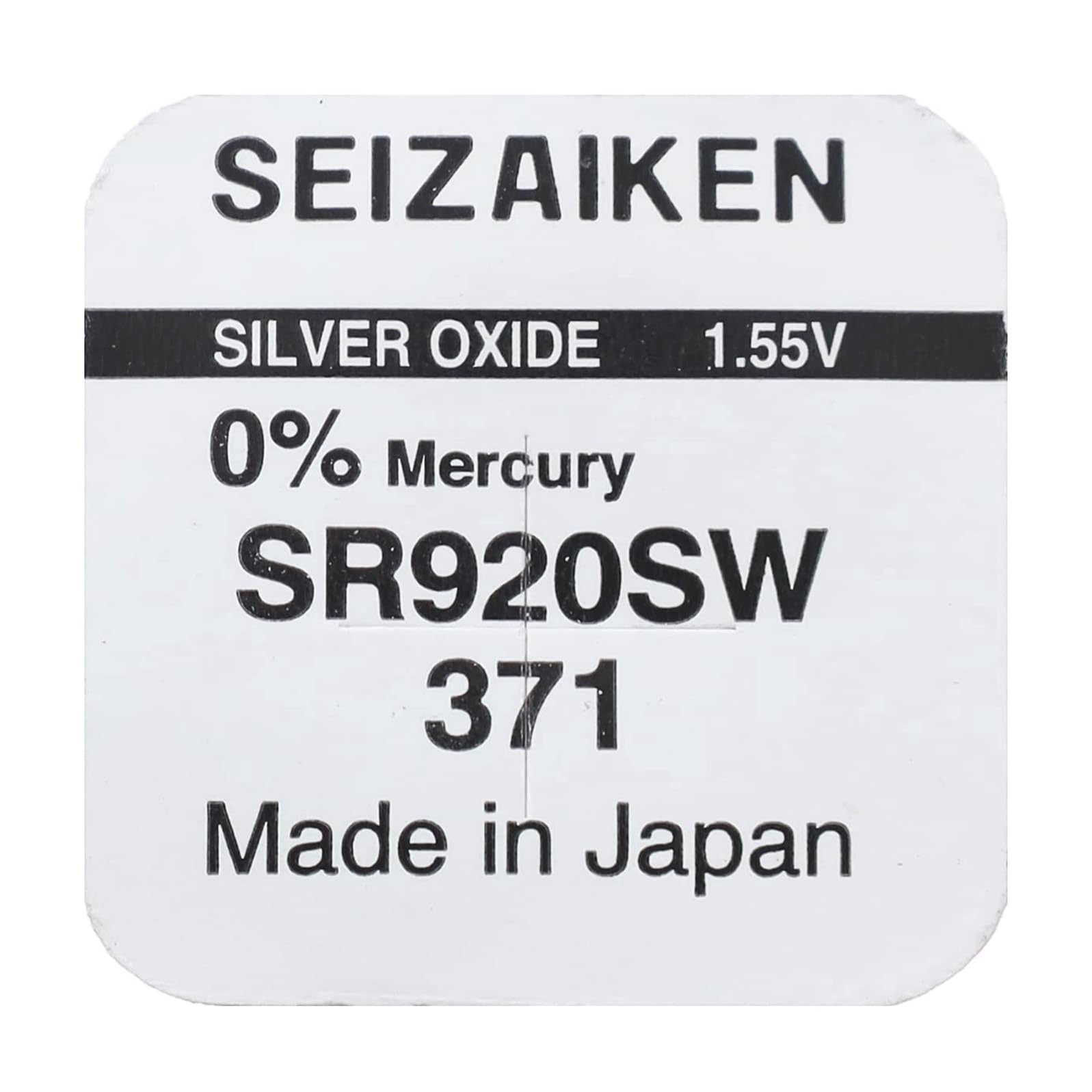 Seiko 371 Watch Battery