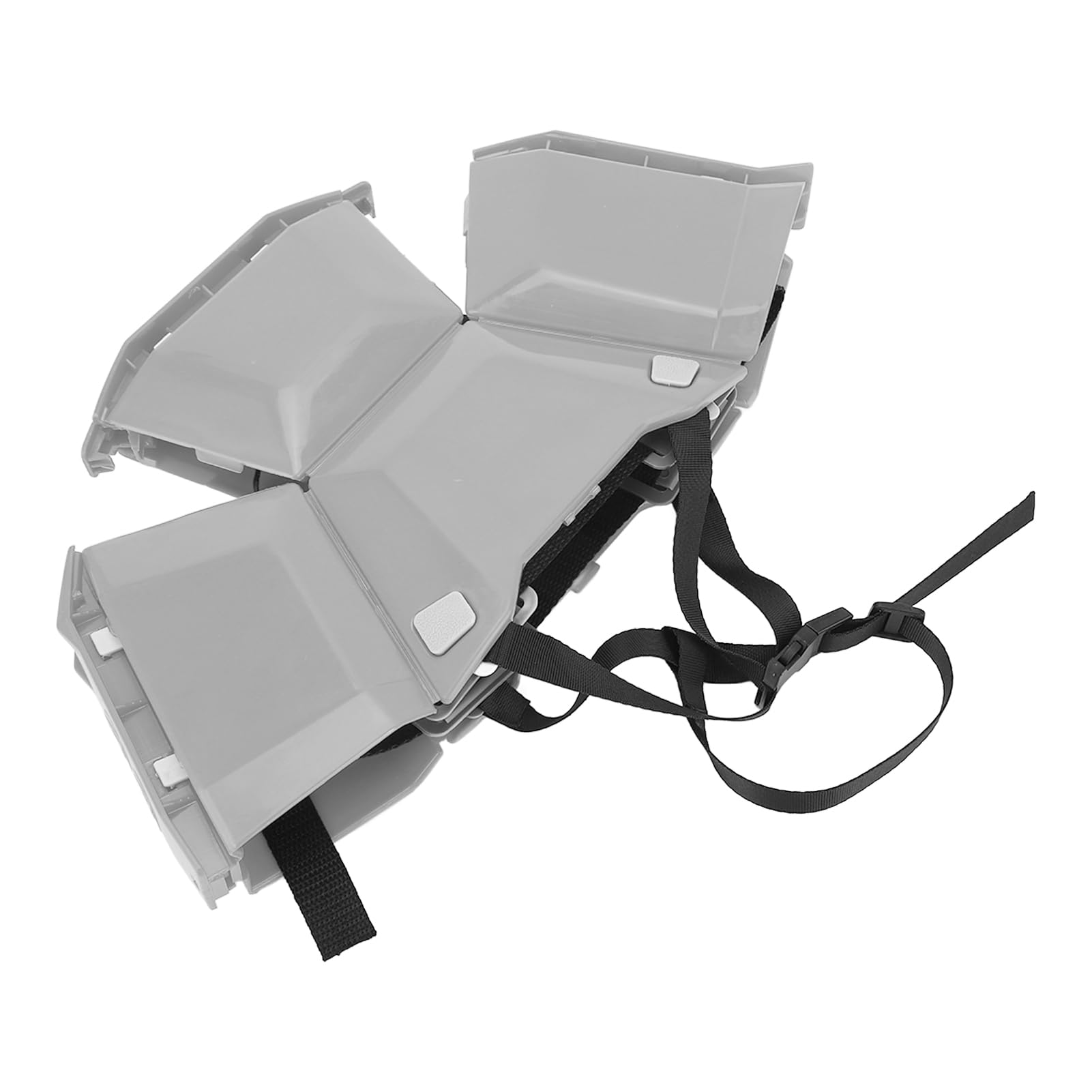 YWBL-WH Casco Pieghevole, Cappello di Sicurezza per Protezione della Testa in Plastica Ad Alta Resistenza con Circonferenza della Testa Regolabile 47 * 62 Cm, per Lavoro All'aperto,