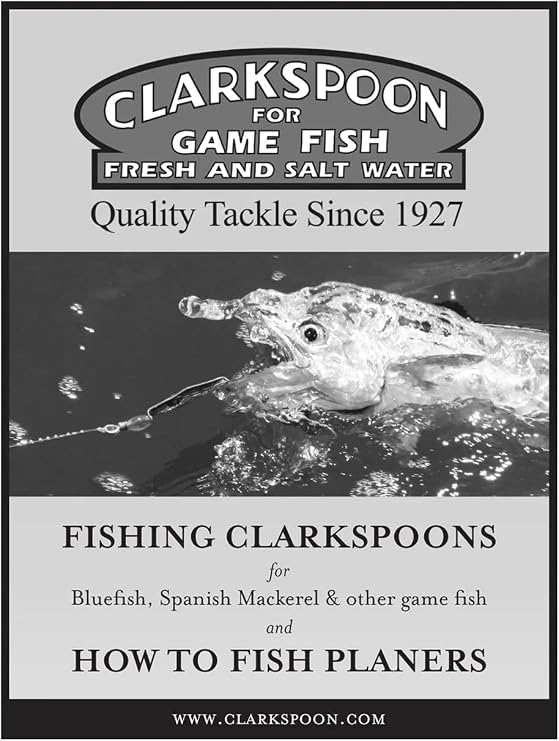 Clarkspoon | Ready to Fish Planer Kit | Size 1 Planer with Rigged Size 00 Original Clarkspoon | Quick and Easy Trolling Setup for Spanish Mackerel, Bluefish, Ribbonfish, and More!