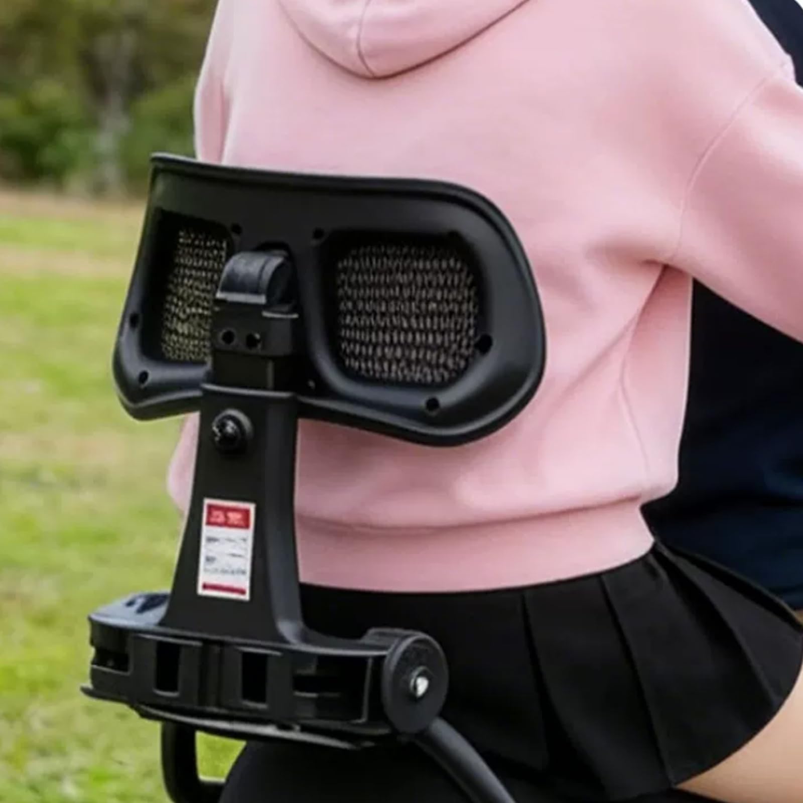 Cojín de apoyo para la cintura, soporte lumbar ajustable, cojín de cintura para scooter eléctrico No9, respaldo del asiento, con respaldo ajustable