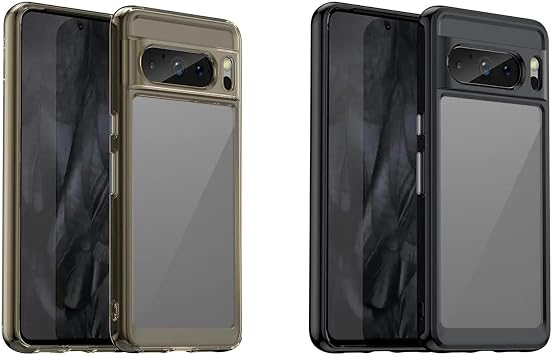 Microcase Google Pixel 8 Pro Shield Serisi Darbeye Dayan kl  Yar  Esnek Plastik TPU K l f - AL8100 F me