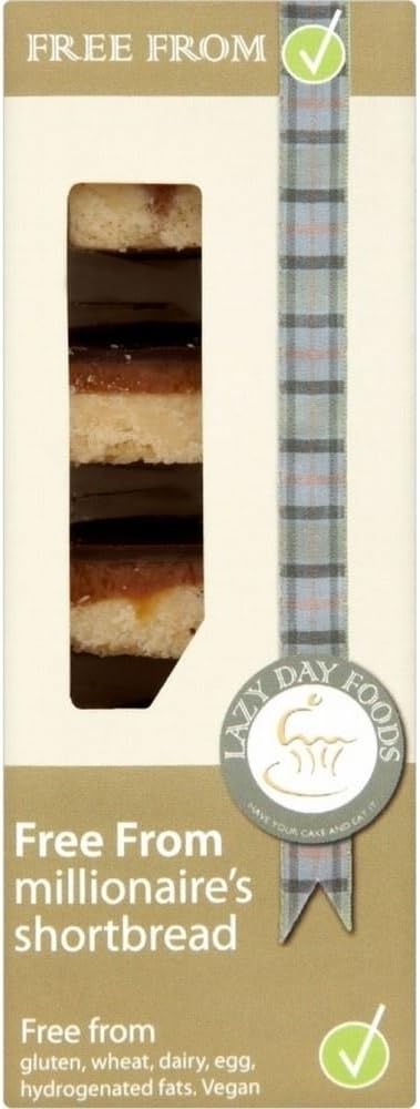 Lazy Day Free From Millionaire's Shortbread (150g) - Pack of 2
