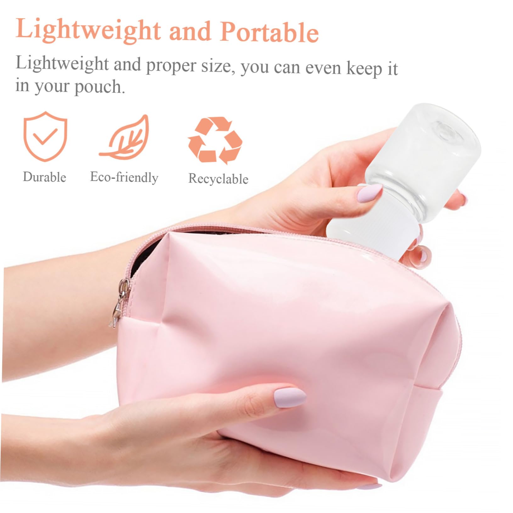 STOBAZA 5ml Plastic Bottles Caps 30pcs Mini Bottles for Liquid Storage Wide Mouth Sample Dispensing for Lab