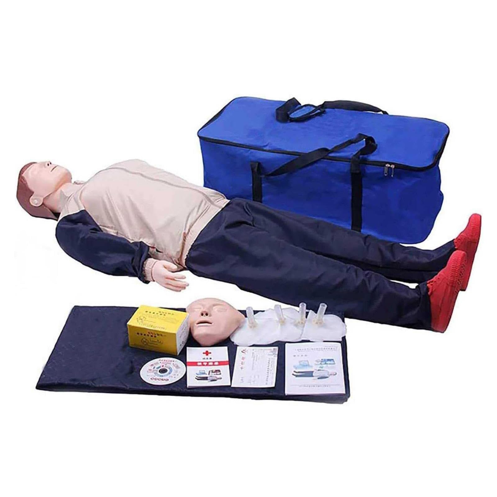 Adult Training Mannequin Kit Full Body, CPR Mannequins, Model Breast Compressions, Resuscitation First