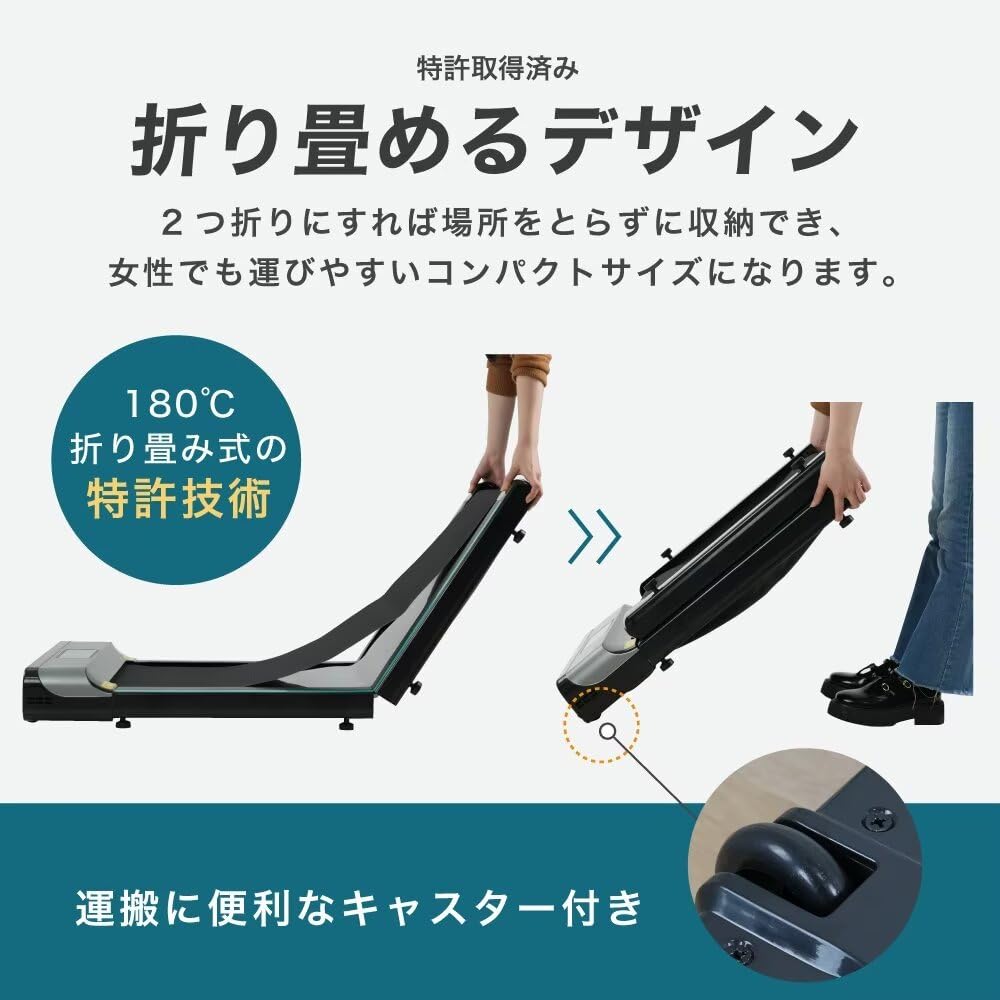 Amazon | Twinbasto ランニングマシン 折りたたみ式 ルームランナー 