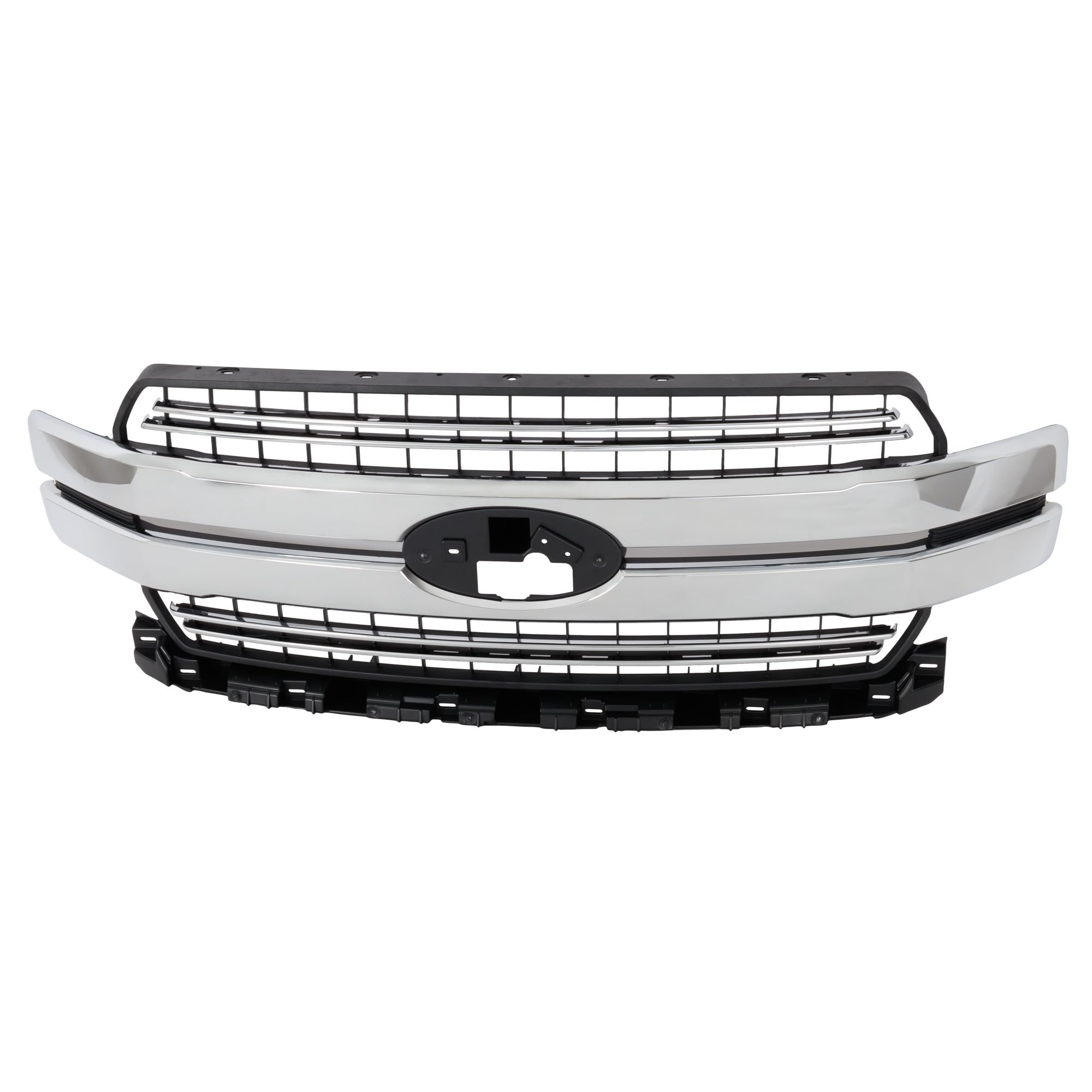 Garage-Pro Grille Assembly For Ford F-150 2018-2020 Black