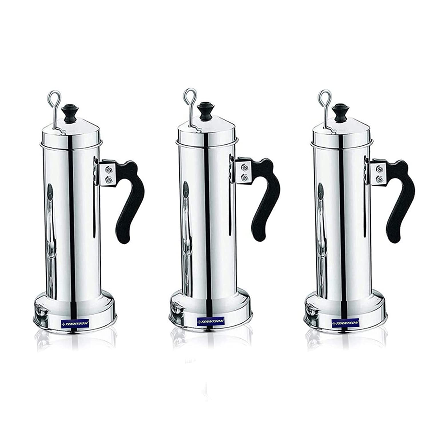 Puttu Maker In Acciaio Inox - 2 Kg - 2 In 1 Con Tappo E Tazza Inclusa - Prodotto Grande - 4