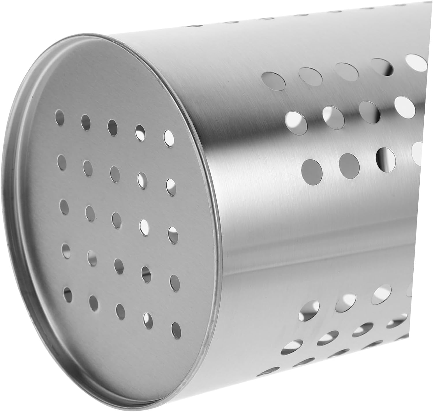 Stainless Steel Utensil Holder Draining Basket Multi-functional Cutlery Holder for Kitchen Countertop Dishwasher Safe Storage for Chopsticks and Spoons