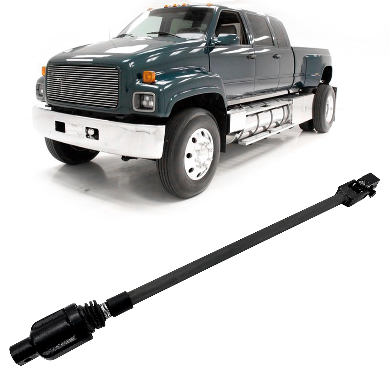 Photo 1 of 26015359 425-5604 Steering Shaft Replacement for Chevy C60 C70 Kodiak 1990-1996, Chevy C6500 C7500 Kodiak 1997-2002, GMC C6000 C7000 Topkick 1990-1996, GMC C6500 C7500 Topkick 1997-2002
