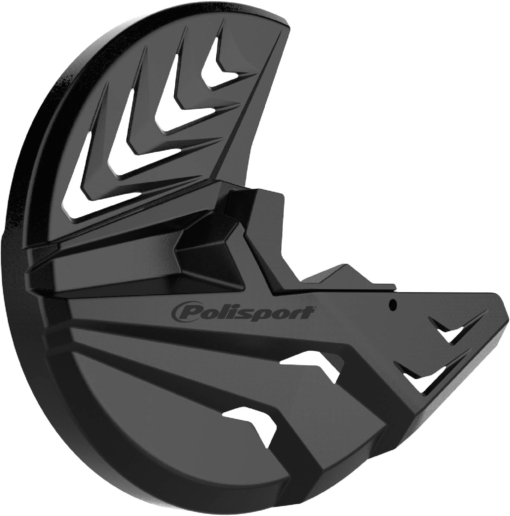 Polisport Motocross Motorcycles Disc & Bottom Fork Protector for Beta RR 125/200/250/300/350/390/430/480 2T/4T (19-26) Dirt Bike - Protects Brake Disc and Fork from Rocks and Debris for MX/Enduro, BLK