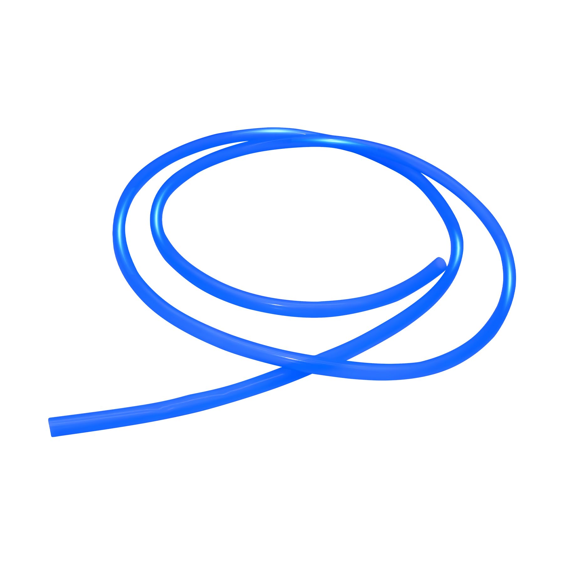 iMeistek Silicone Tube, 8mm ID X 10mm OD 2M, Flexible Silicone Tubing Water Air Hose Pipe for Pump Transfer Blue