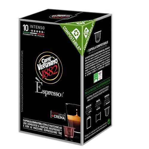 Miniatura 2 de Caffe Vergnano Cápsulas Espresso para Máquinas Nespresso - Intenso (1.76 oz)