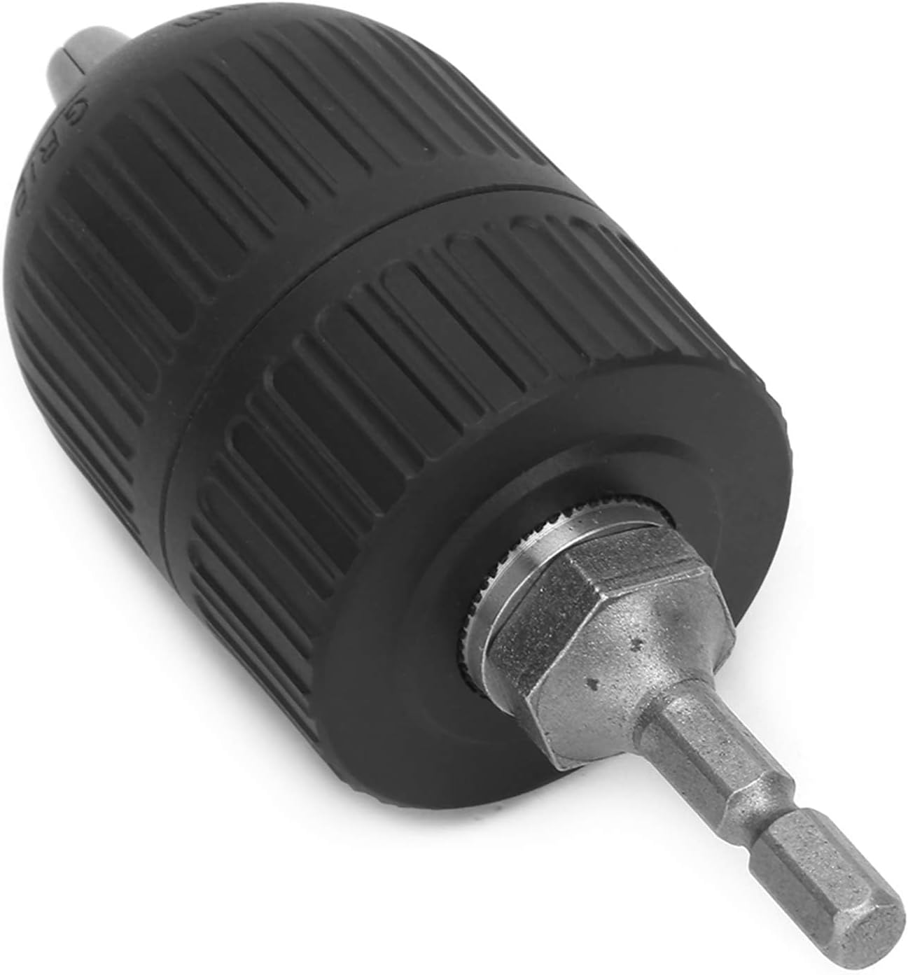 Drill Chuck Extension Adapter Drill Bit Connector Keyless 1/4 Hex to 1/2-20UNF 2.0-13mm Durable Comfortable Sleeve