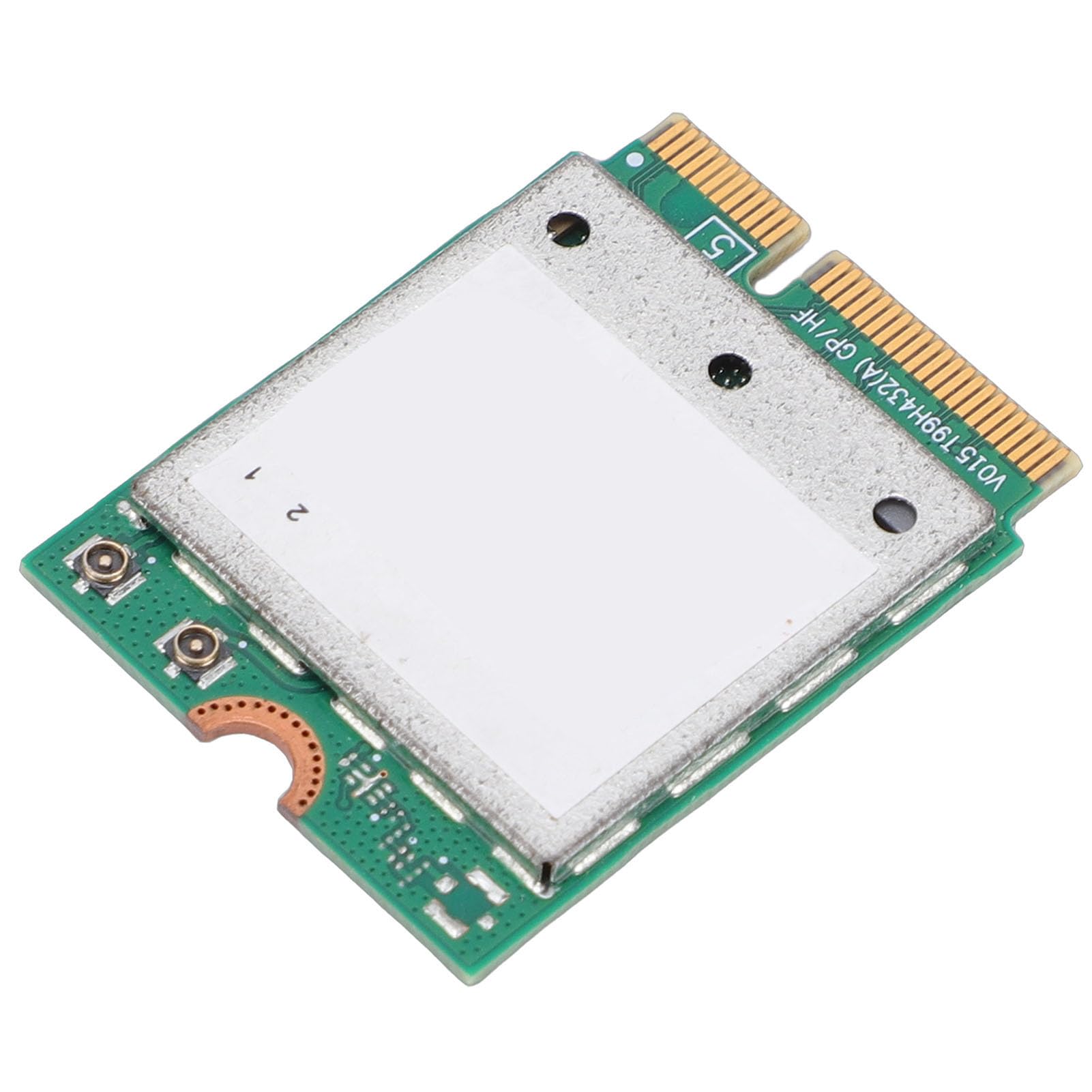 VBESTLIFE QCNCM865 Scheda di Rete Wireless WiFi 7, Interfaccia M.2 5,8 Gbps Tripla Banda 2,4 GHz 5 GHz 6, Modulazione QAM 4K, per Laptop PC Wins 11