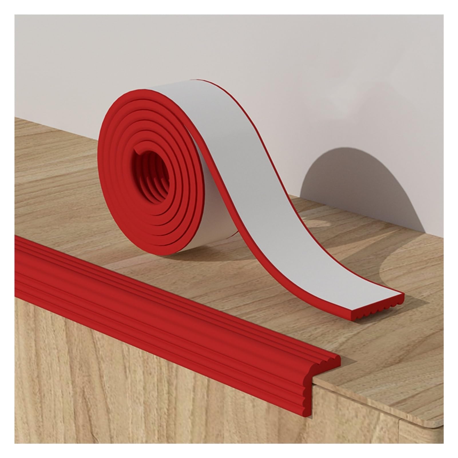 Furniture Edge corner protector, Furniture Edge Protectors, Pre-Taped Foam, Padding Multicolor 2m,5m(Rosso,5m)