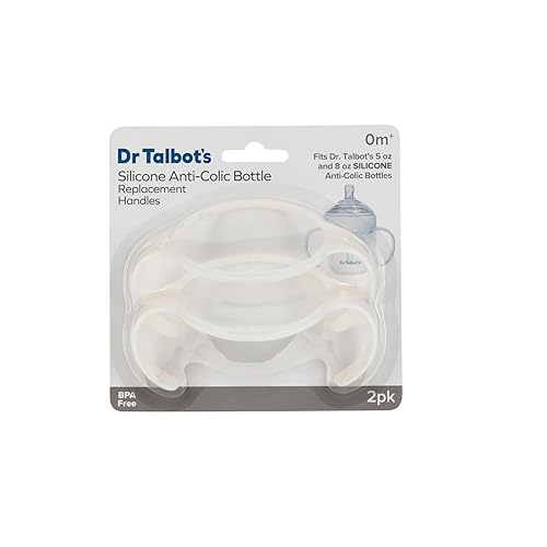 Miniatura 4 de Dr. Talbot's Manijas de repuesto de botella anticólicos de silicona para botellas anticólicos de 5 oz y 8 onzas, 2 unidades, 0+ meses