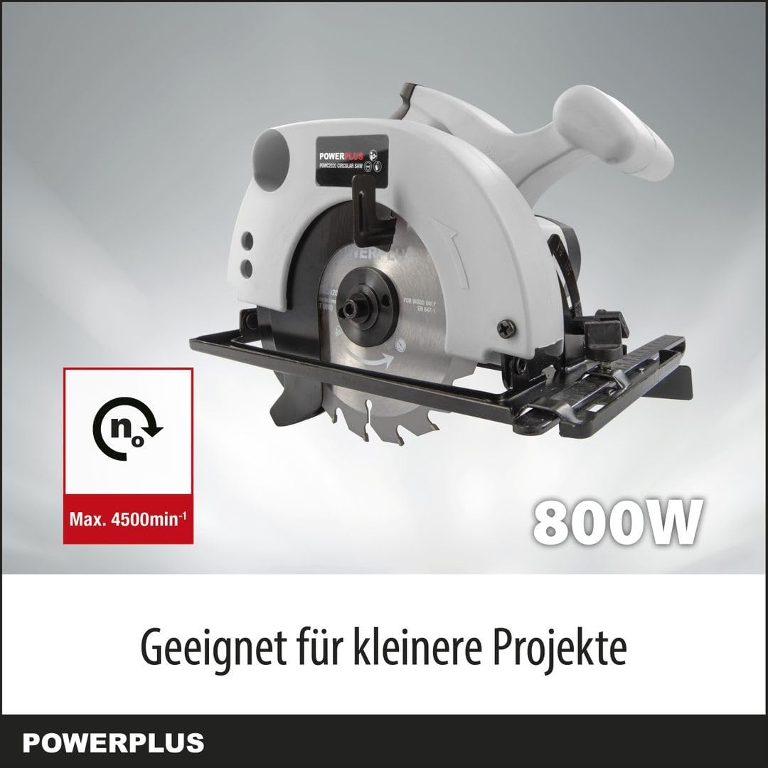 POWERPLUS POWC2020 - Sierra Cirar 800 W 140 mm