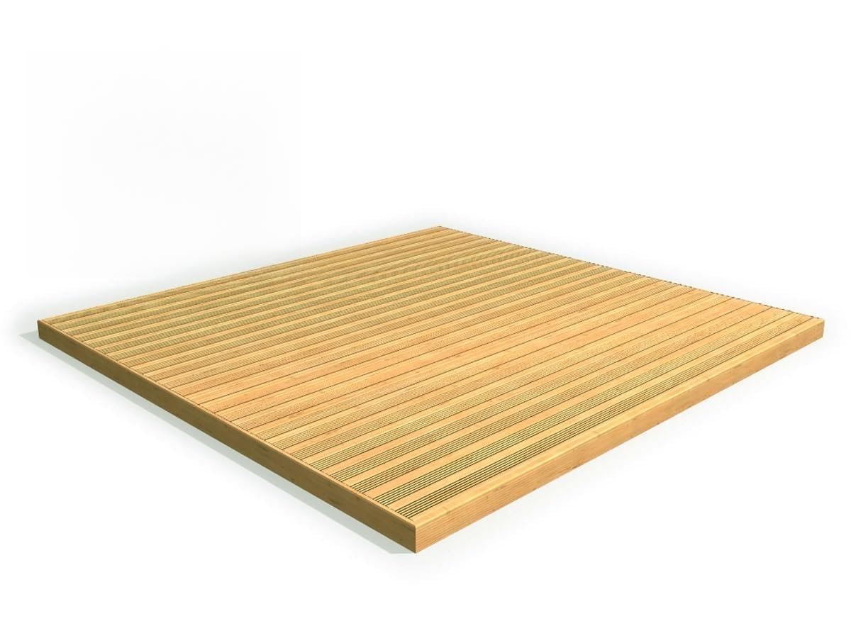 eDecks Discount Softwood Decking Kit Pressure Treated Boards with Joists & Fixings - 1.8m x 1.8m No Handrails