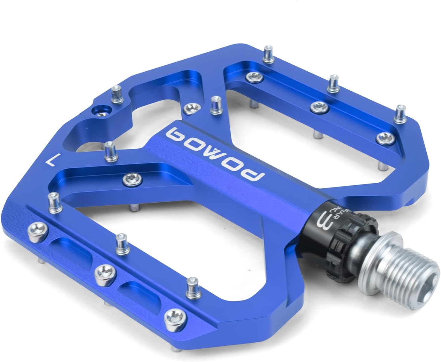 Bike Pedals 9/16" Lightweight Non-Slip Bicycle Platform Pedals - Fits Most Adult Bikes & Mountain Bikes &MTB, Road Bikes and Slip-Resistant Design