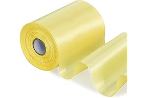 TONIFUL 4" Wide x 22Yds Wide Canary Satin Ribbon Fabric Yellow