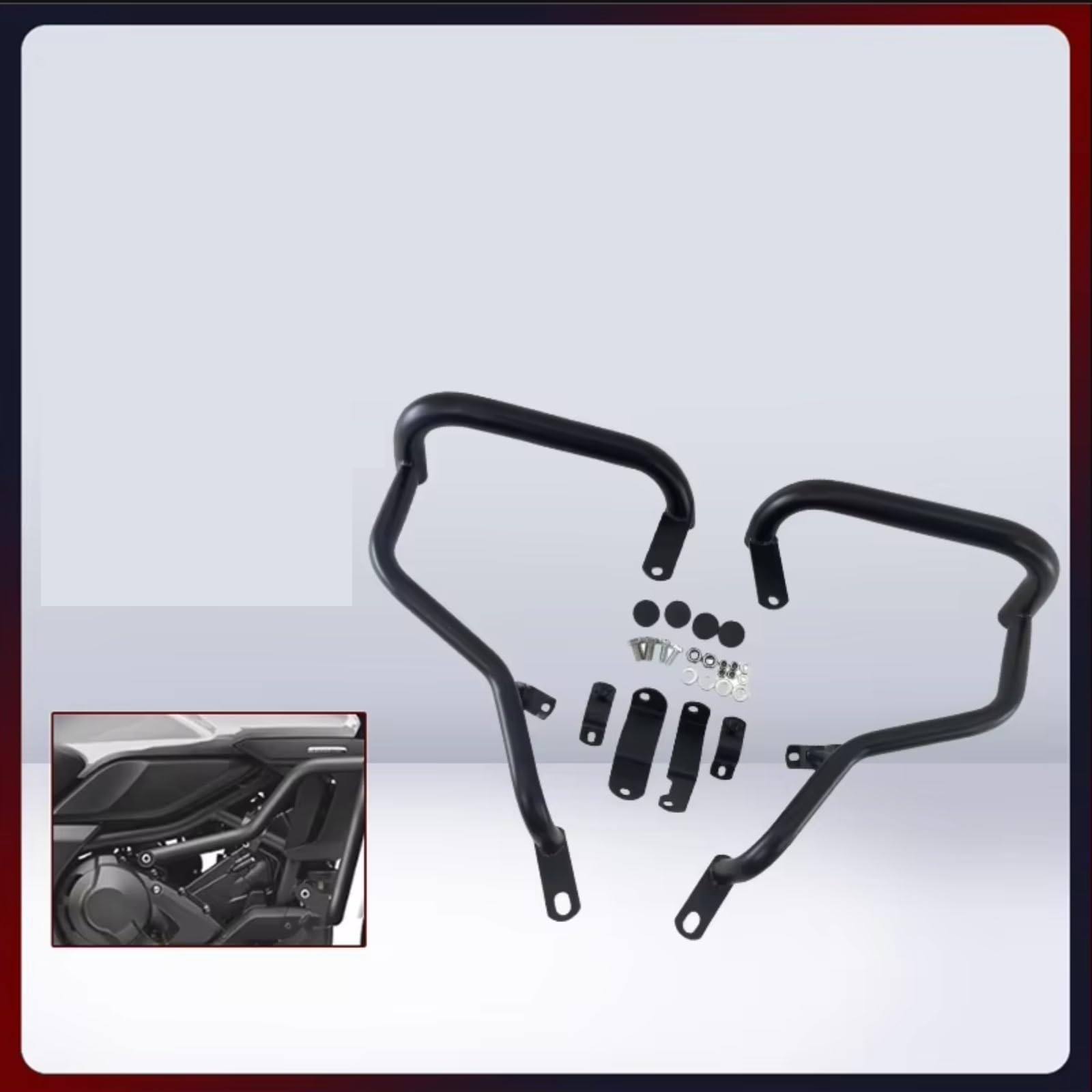 Barra Protección Lateral Compatible Con Ctx700N 2014-2019 Para Ctx700 2014-2016 Protector Parachoques Motor Motocicleta Barra Choque Protector Marco Riel Para Carrera