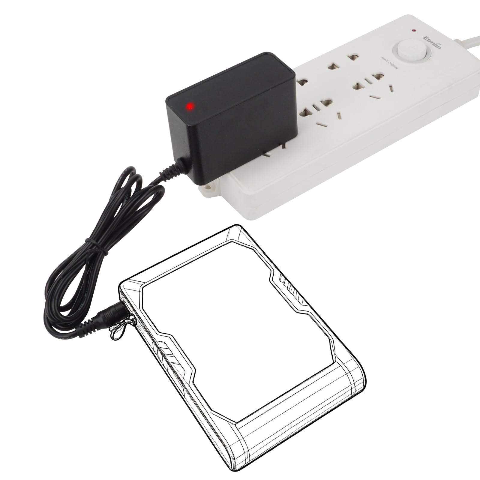 Amazon.co.jp: 空調作業服 21V 充電器 エアクラフト AC300/360/08