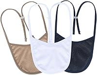 Vista 16 de Cubierta de estoma de cuello para traqueotomía, cubierta de laringectomía transpirable para cuidado de traqueotomía, suministros de cuidado Caqui