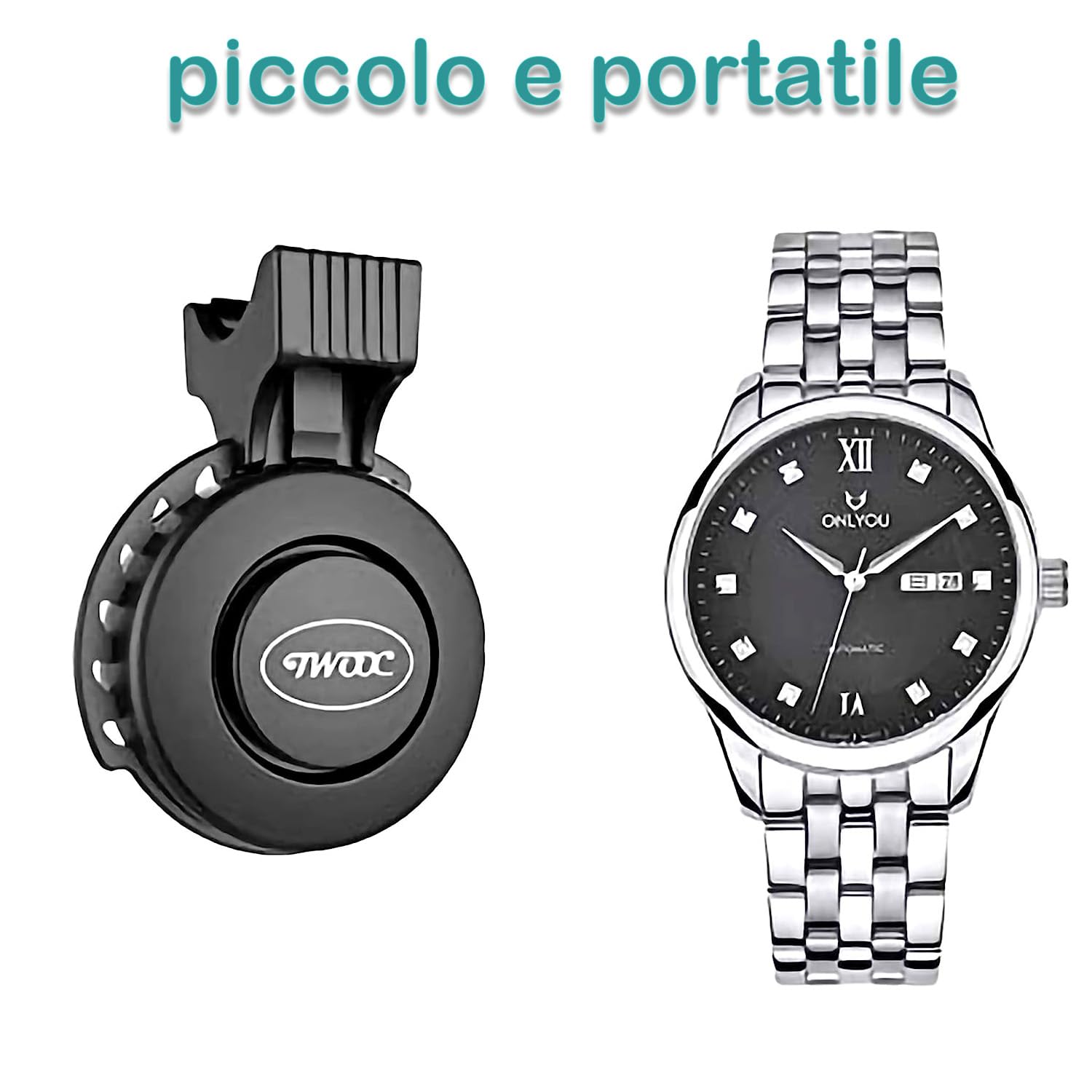 Klaxon De Vélo électrique - ZJCHAO - BG-576 - Volume 110 DB - Blanc