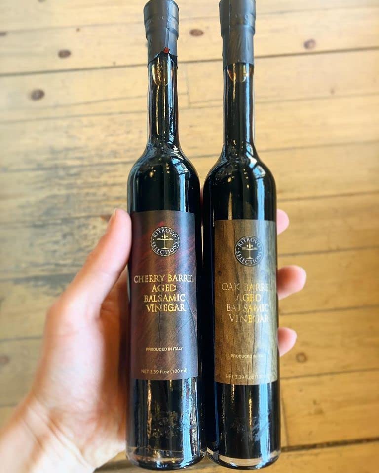Miniatura 2 de Ritrovo Selections Vinagre balsámico envejecido, 3.39 onzas líquidas (cereza añejada en barril)