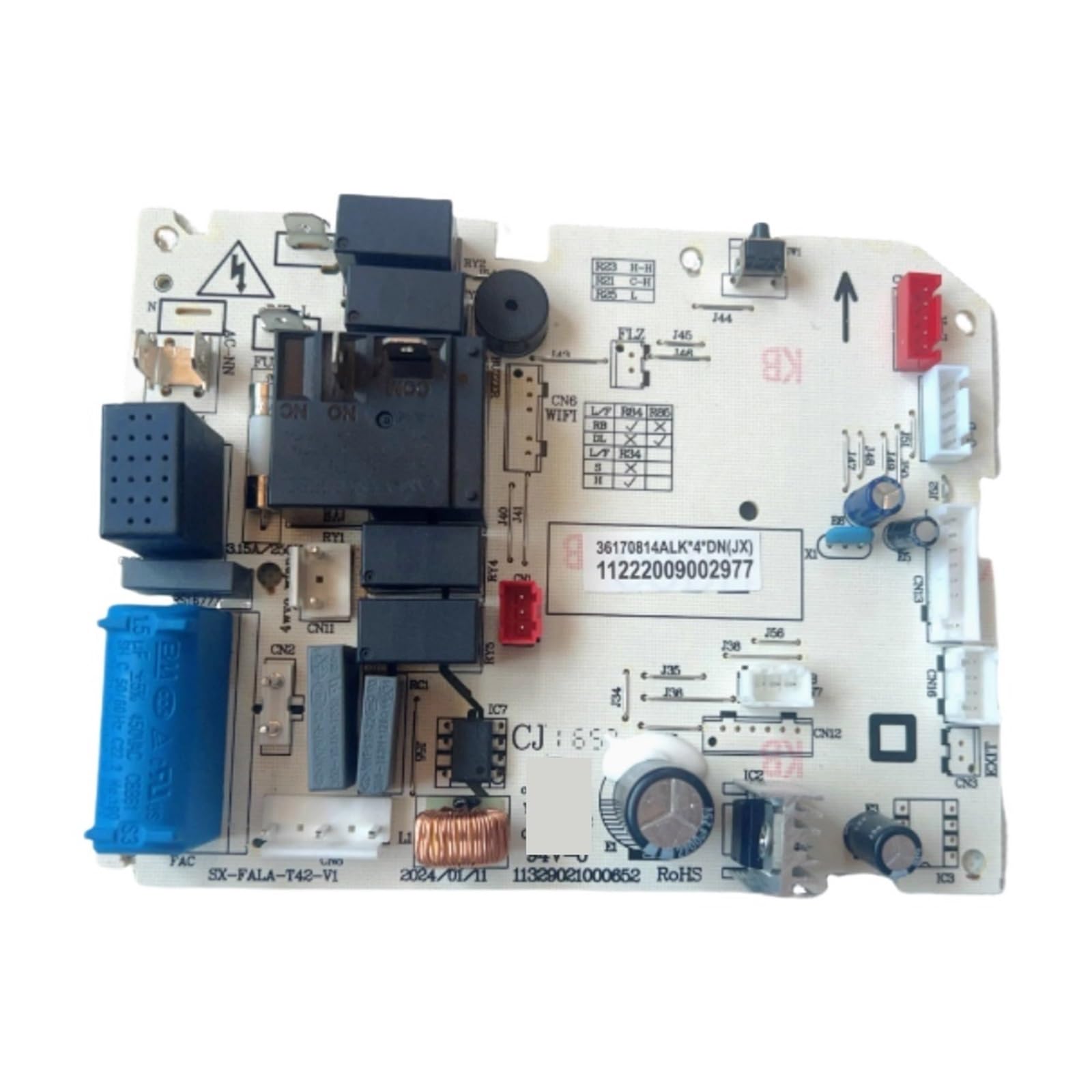 1 szt. płyta komputerowa klimatyzatora SX-FALA-T42-V1 11329021000652 komponenty płyty głównej