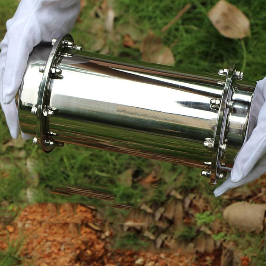 Amazon.co.jp: RISEDCタイムカプセルコンテナ防水ステンレス鋼