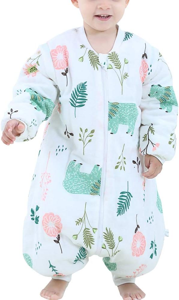 Happy Cherry Baby Winter Coverall One Piece Cute Cartoon Cotton Sleeping Sack