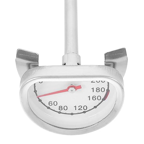 Miniatura 3 de BESPORTBLE Stainless Steel Deep Fryer Thermometer with Pot Clip Accurate Instant Read Oil Thermometer for Frying Cooking Baking Oven Use Kitchen