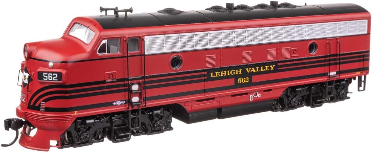Walthers Mainline 910-21408 HO Scale EMD F7 A - ESU Sound and DCC - Lehigh Valley #562