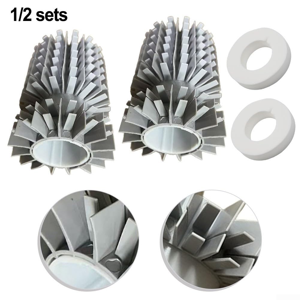 per DOLPHIN Pool Cleaner per SEMI Brush 61020601 con 6101611-R4 per RING, adatto per Astralpool per PULIT E70/E80/E90, Active 4/5, Acuarius R5/R6, M400/M500, Explorer Plus, 20/30 (4 pezzi)