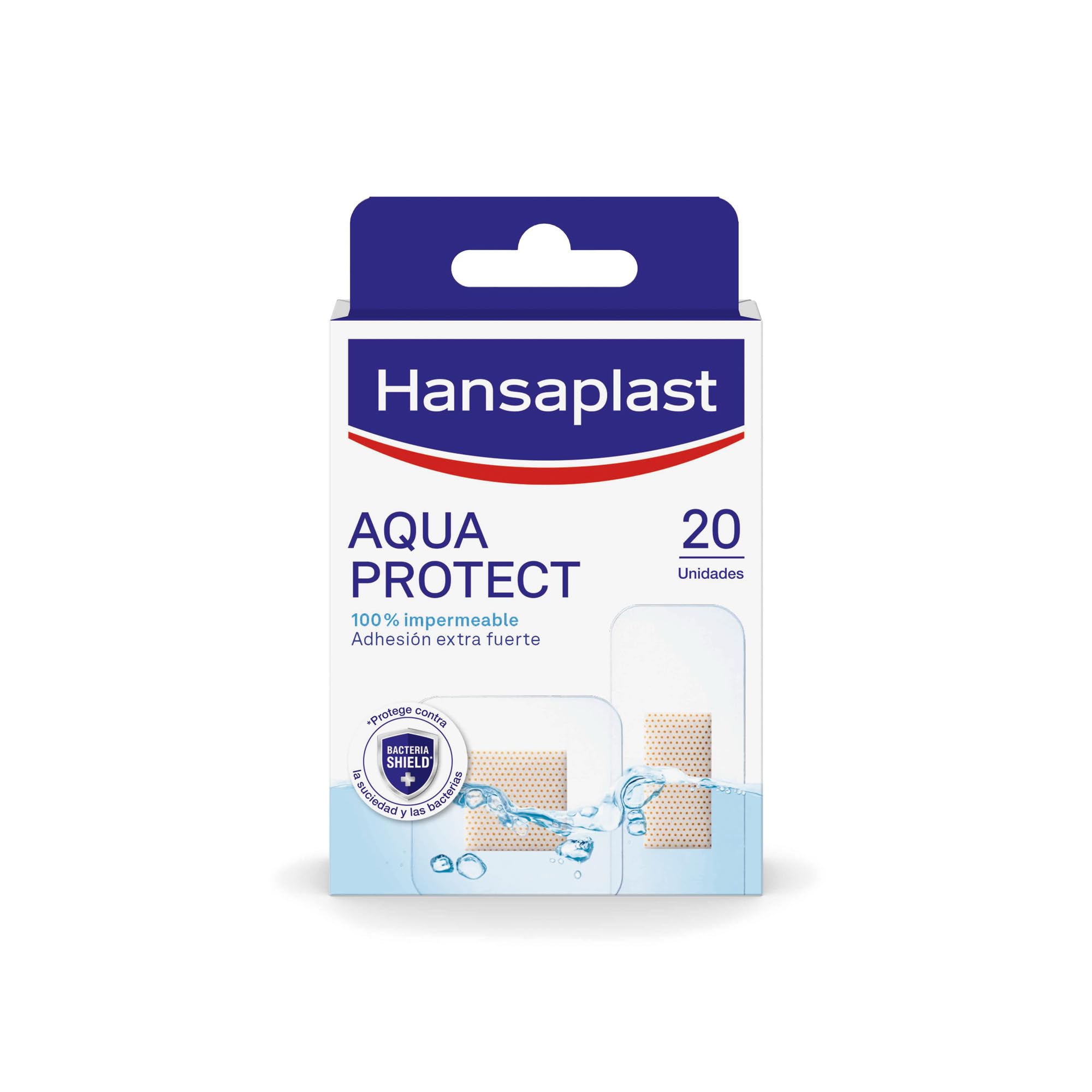 Hansaplast Aqua Protect: 20 Apósitos Impermeables y Resistentes