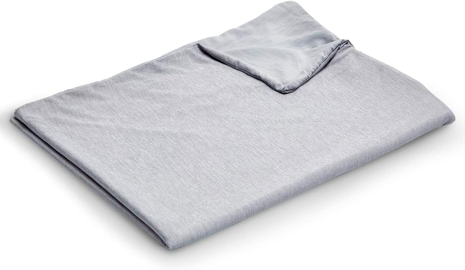 EXQ Home Weighted Blanket Cover 60x80 -Queen Size Premium Soft for Weighted Blanket with Zipper,Machine Washable Duvet Cover (Grey,Duvet Cover Only)