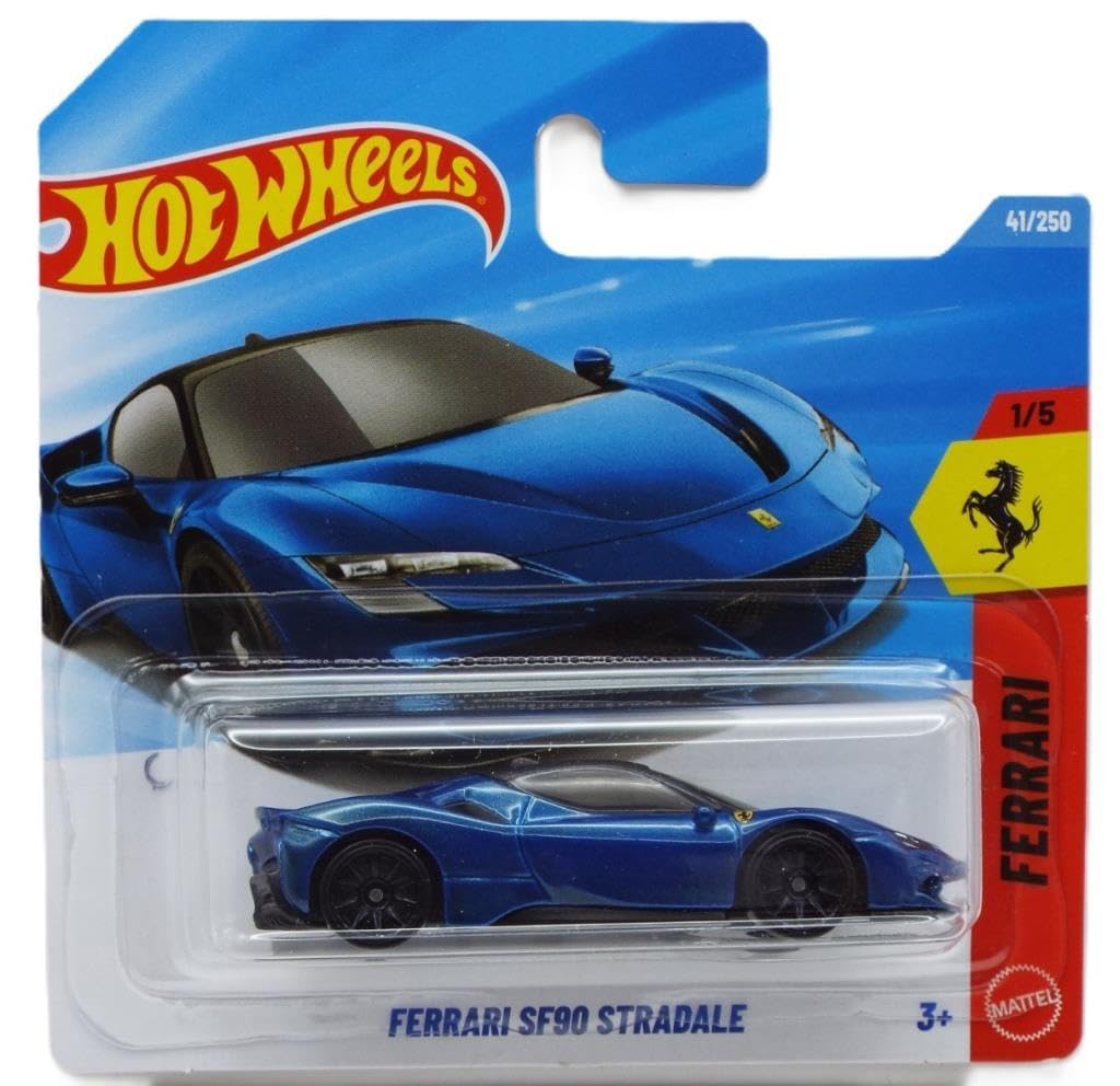 Hot Wheels Ferrari SF90 Stradale Super Sports Car - Ferrari 1/5