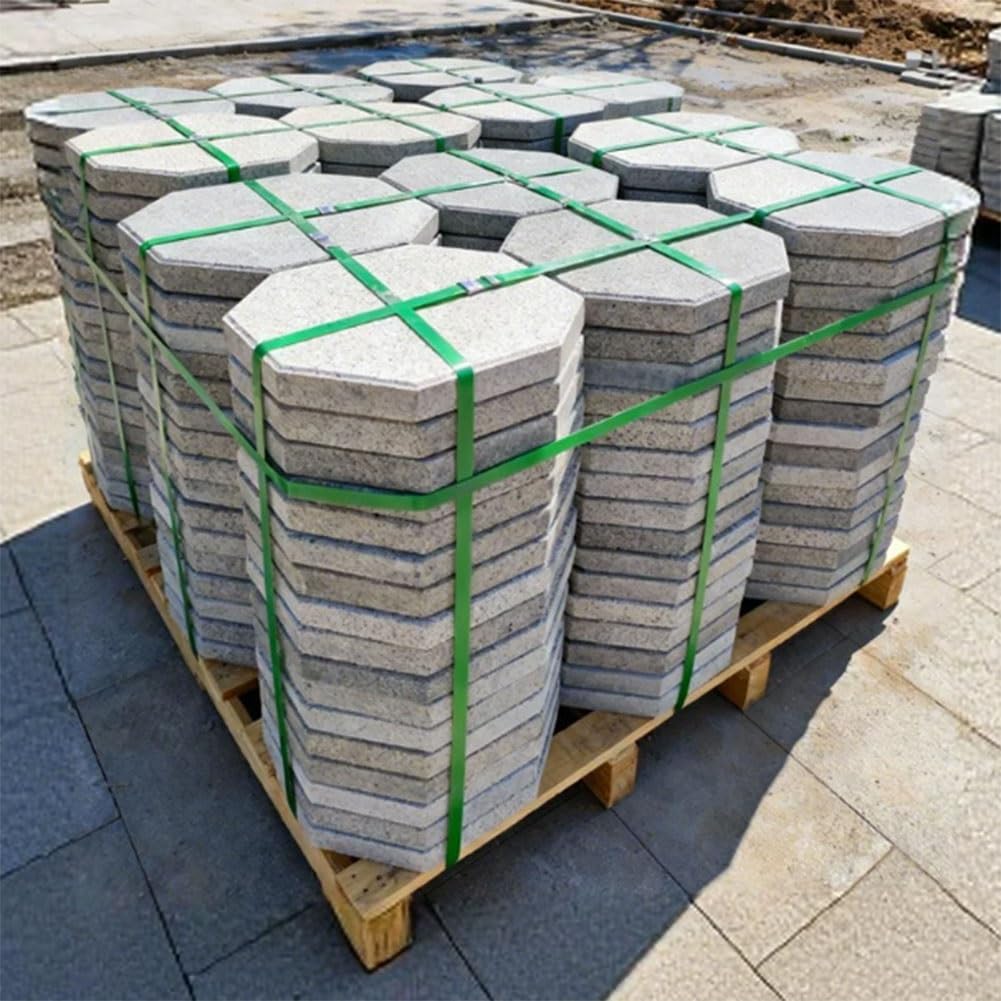 Feuillard Industriel en Polyester (Pet), Bobine de 0,8 mm d'épaisseur, 16 mm de Largeur, résistance à la Rupture de 1400 lbs, feuillard Vert pour palettes (15 kg)
