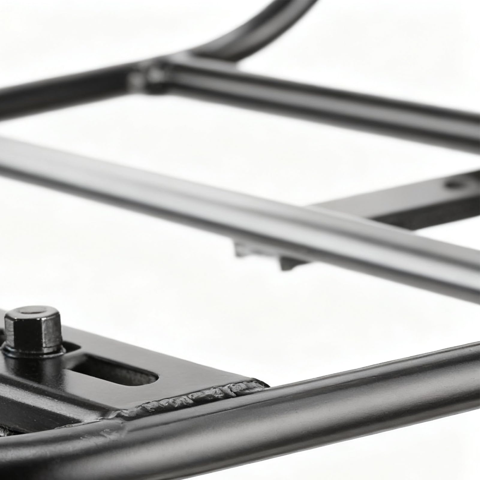 Przedni Bagażnik Rowerowy Aluminiowy Regulowany Do Przechowywania | Z Paskami Bagażnik Rowerowy Górski Dla Kolarstwa, Jazdy Na Rowerze, Mobilności, Drogi, Garażu, Ściany, Parkowania, Plaży