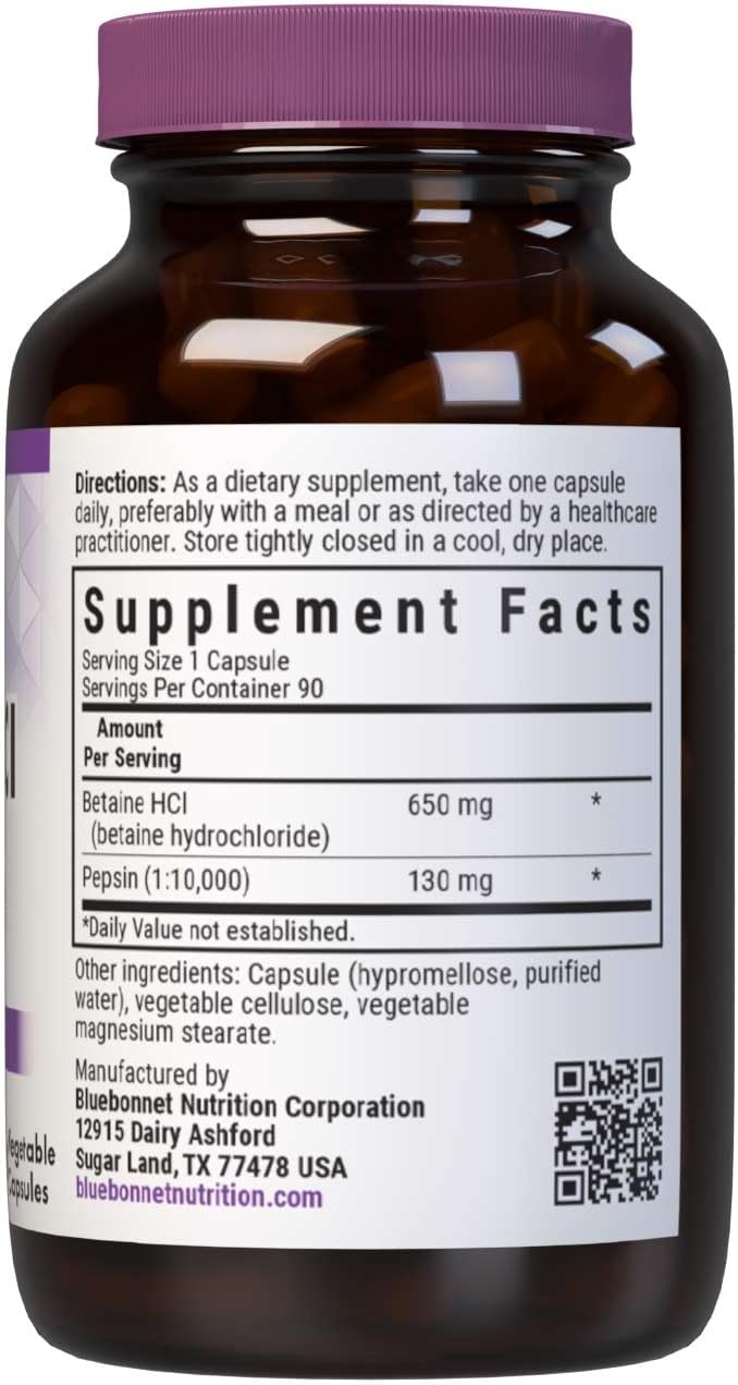 Betaine HCl Plus Pepsin