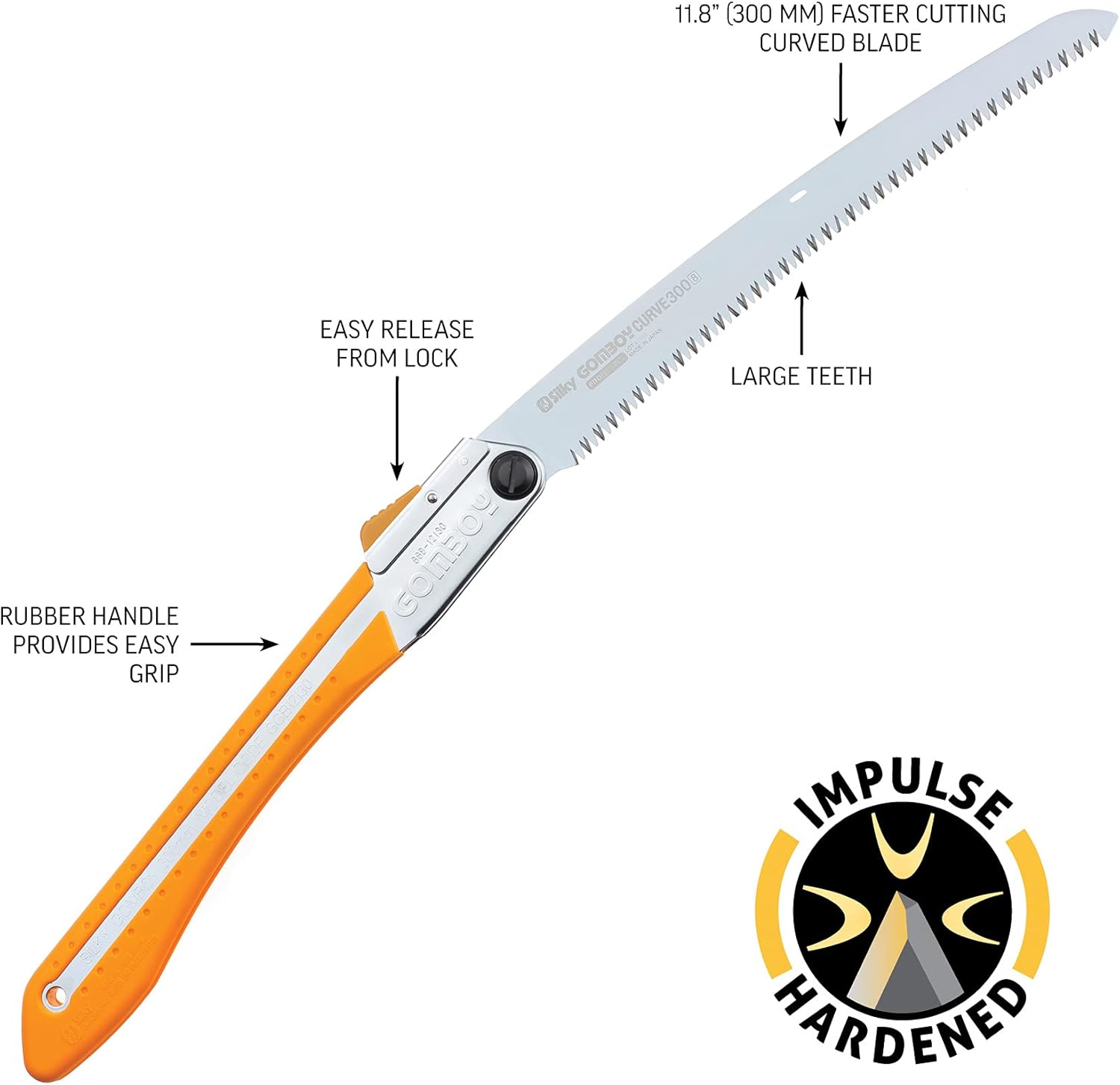 Limited Stock Silky GomBoy Curve Professional Folding Saw 300mm, Large Teeth Up To 40% OFF Silky GomBoy Curve Professional Folding Saw 300mm, Large Teeth