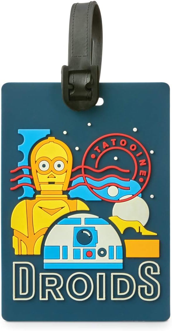 American Tourister Star Wars Luggage Tag, R2D2, One Size